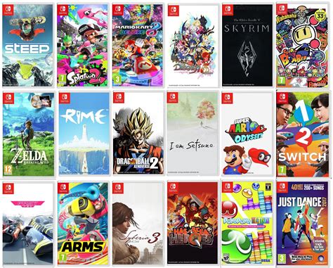 List of Nintendo Switch games